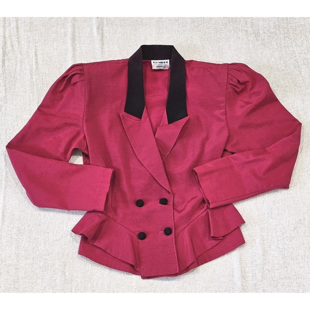 Vintage 80's By Night Double Breasted Bolaro Blazer Sz 11 Minor Imperfections